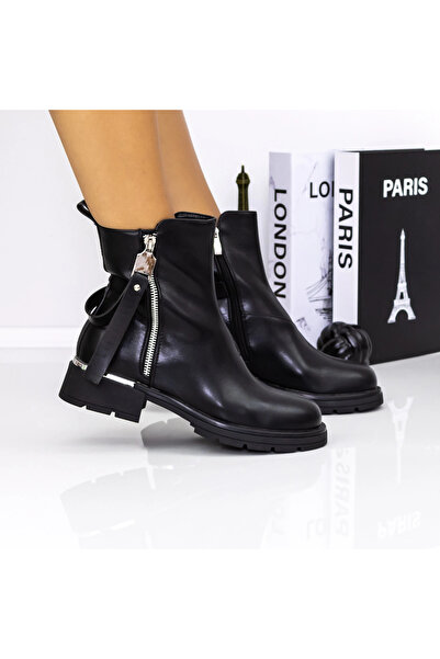 mei Γυναικείες Μπότες 3AD21 Μαύρες