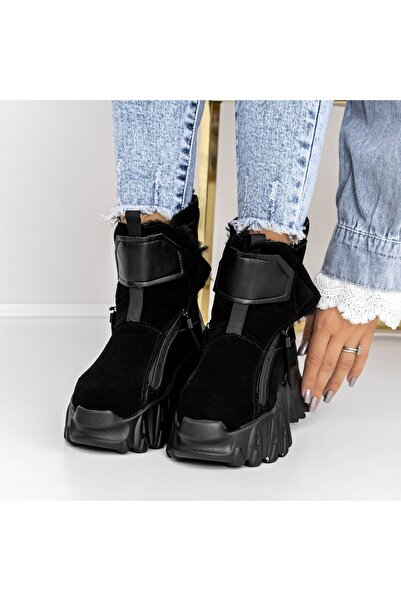 mei Γυναικείες Μπότες 3WL60 Μαύρες