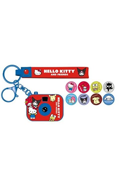 Pyramid جهاز عرض سلسلة مفاتيح هالو كيتي وأصدقائه