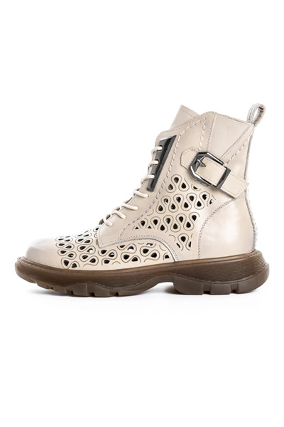 advancer Γυναικείες Καλοκαιρινές Μπότες 1935-1 Κρεμ