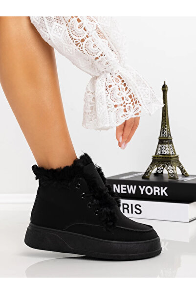 Givana Γυναικείες Μπότες 88-70 Μαύρες