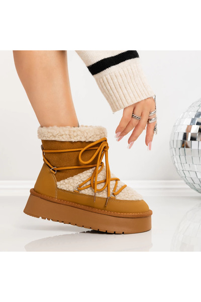 mei Γυναικείες Μπότες UG 8720-2 Καφέ