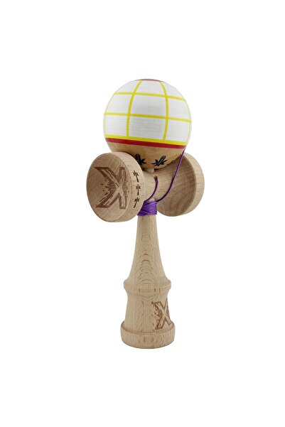 Nomarks Kendama X Original Professional Flippy Big Cups V2 Super Sticky (White/Yellow/Red)