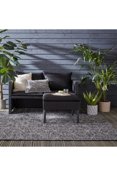 Talis Carpet Napoli Black 120x170 cm, Flair Rugs