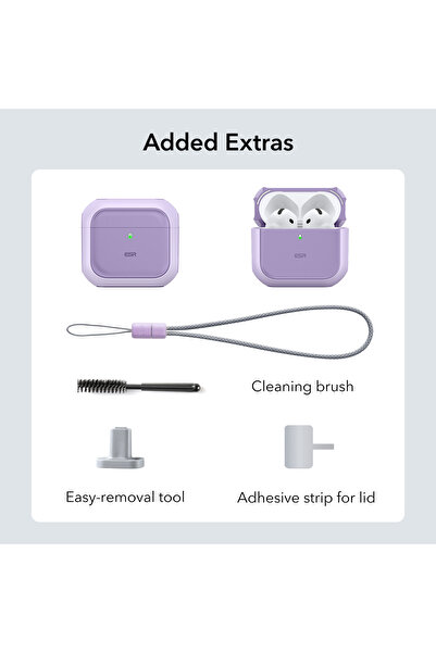 ESR Compatible with AirPods 4 (2024), Halolock Orbit Hybrid Magsafe Case