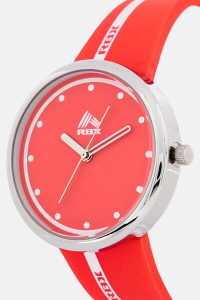 RBX Women P4395-24124132 Silicon Strap Quartz Watch 35 mm, Navy