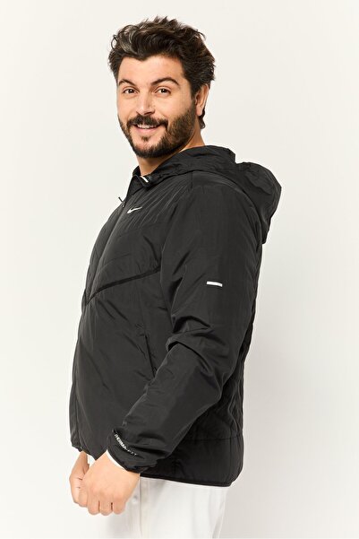 Nike Men Therma Fit Long Sleeve Training Jackets, Black