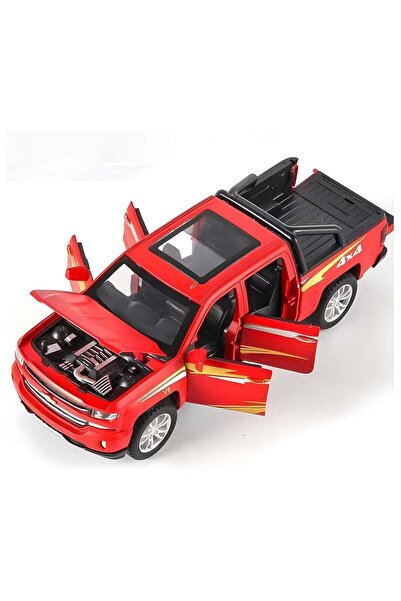 TOY GARDEN CHE ZHI 1:28 Chevrolet Truck Alloy Diecast Metal Model | Collectible Pull Back Toy Vehicle for Kids