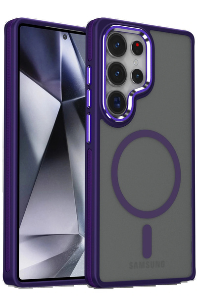 Joko غطاء LitaeTrend لهاتف سامسونج جالاكسي S25 ألترا وينر ماج سيف - أرجواني غامق