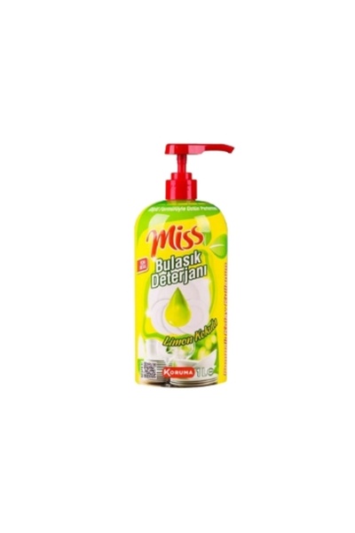 MATMEL Miss Sıvı Bulaşık Deterjanı 1l Limon 1 Adet
