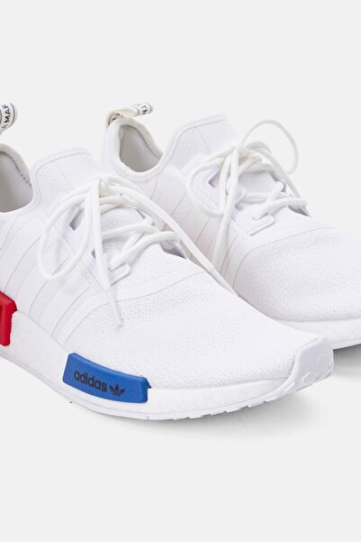 adidas Men NMD R1 Lace Up Outdoor Sport Shoes, White