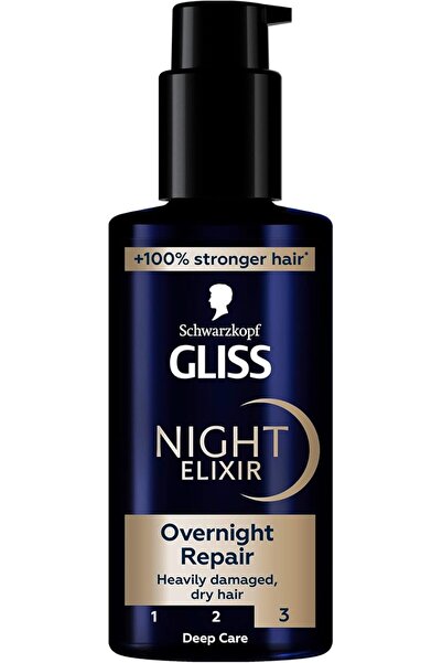genernic شوارزكوف جليس نايت إليكسير لإصلاح الشعر، 100 مل