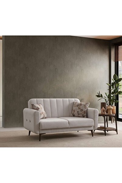 Minar Bona 2'li Koltuk - Ceviz Ayak Valebo-03