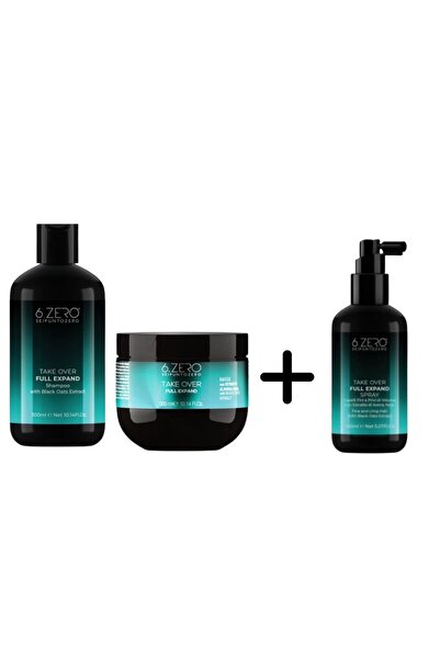 6.Zero Take Over Full Expand Set — shampoo + mask + volumizing spray, 300 ml + 300 ml + 150 ml
