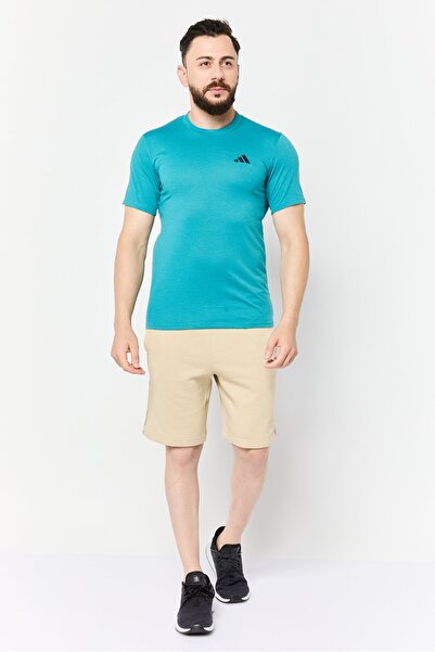 adidas Men Sportswear Fit Short Sleeve Training T-Shirt, Green