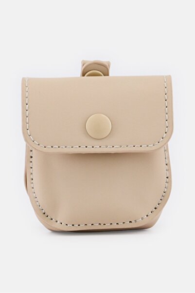 Muy Mucho Brand Logo Universal Headphone Case, Beige