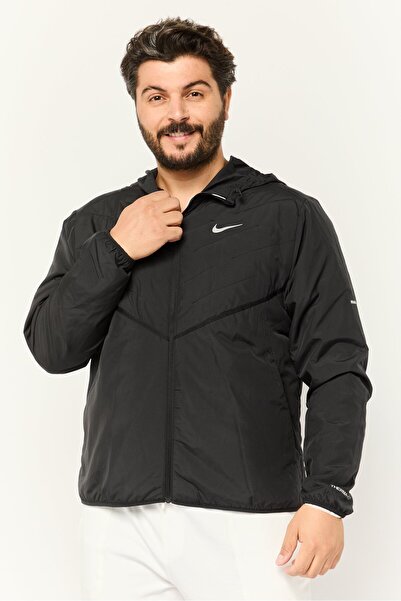 Nike Men Therma Fit Long Sleeve Training Jackets, Black