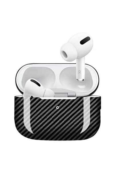 Vetter Husă pentru AirPods Pro 2, Vetter, fabricată din carbon, negru lucios