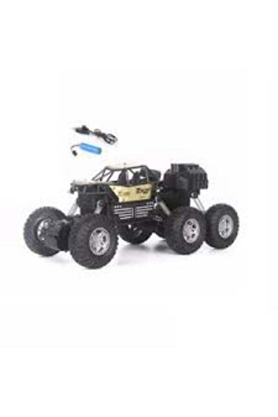 TOY GARDEN Six Wheel Drive Remote Control Rock Crawler Off-Road Truck with Independent Suspension
