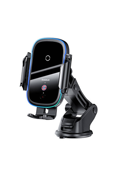 Baseus Car holder with 15W charger (black) Bayern Edition