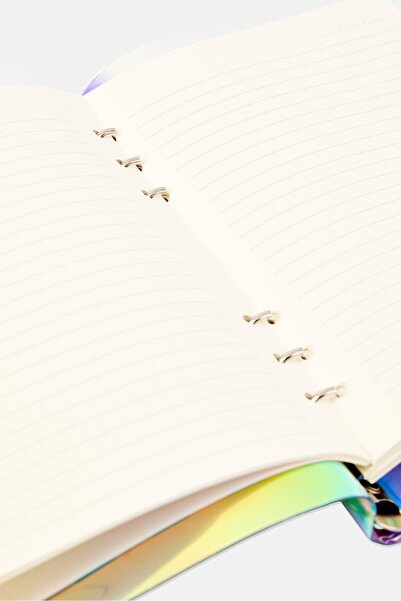 Muy Mucho Positive Is Powerful Spiral Notebook With Transparent Cover, Multicolor