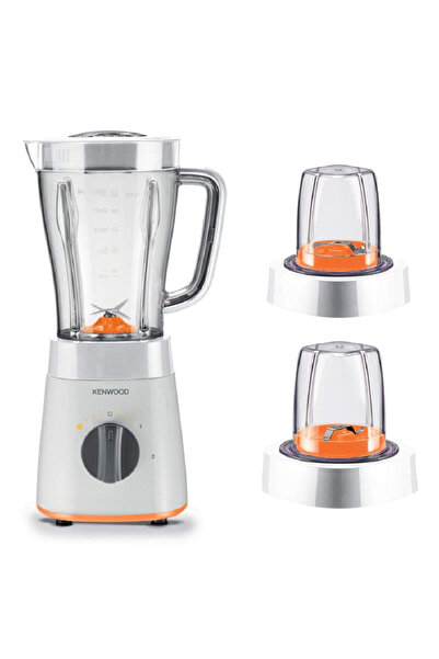 Kenwood خلاط مع مطحنتين سعة 2 لتر 500 واط أبيض، BLP15360WH