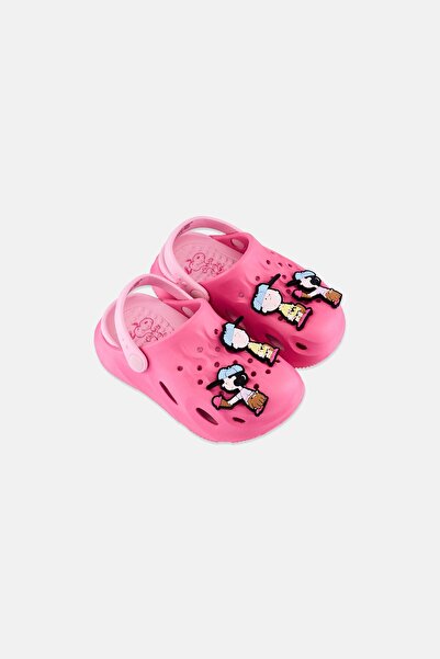 PEANUTS Kids Girl Slingback Clogs, Pink