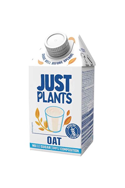 Top Ingrediente Bautura vegetala Ovaz - fara zahar adaugat - 0.5L, Just Plants