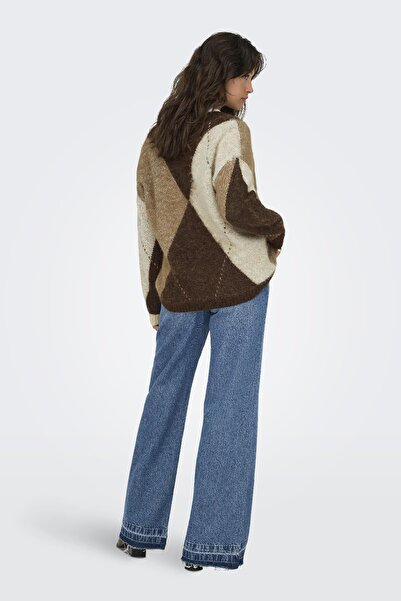 ONLY ONLNOEME JQ LS LIFE CARDI V-NECK KNT