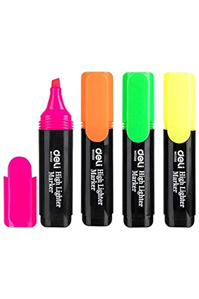 Deli Highlighter Set – 4 Colours (E37232)