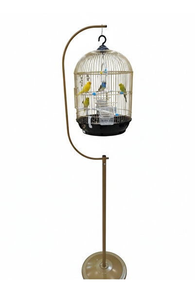 Bird's Bird cage with cage stand suitable for small and medium birds