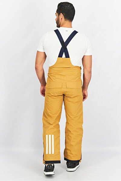 adidas Men Resort Two-Layer Insulated Bib Pants, Brown