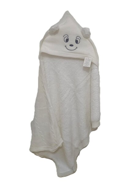 Enfal Bebe Wersoft 3 Thread Knitwear with Fleece Inside Winter Ka Hooded Blanket 90 X 80 cm