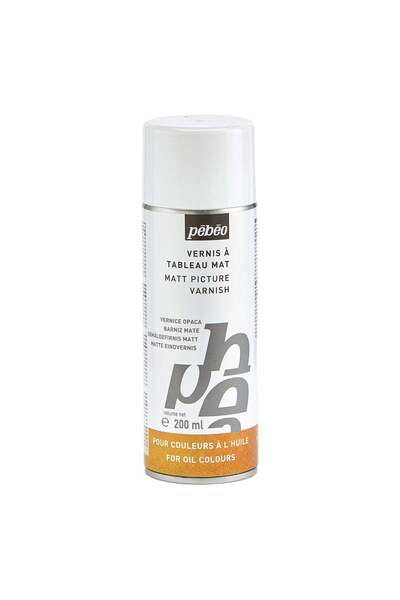 Pebeo Matt Picture Varnish Spray – Transparent 200 ml (650717)