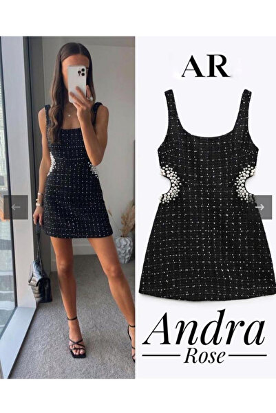 AndraRose Styles Rochie Neagra Vanessa