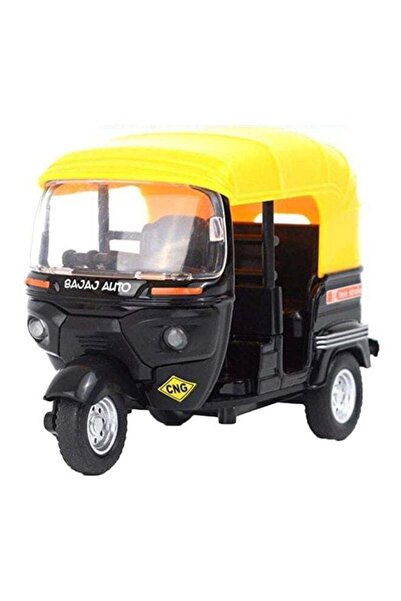 Toystosy Raj Enterprises Bajaj Auto Rickshaw Scaled Vehicle (Multicolour)