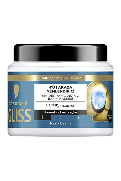 Gliss Sac Bakim Mask 400ml Aqua Revive 4 Pieces