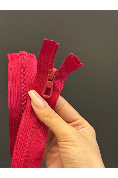 Gönülden Tasarım 52 x 3 cm червен цип