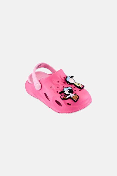 PEANUTS Kids Girl Slingback Clogs, Pink
