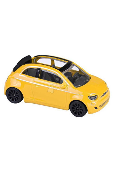 JPT Majorette Fiat 500 Yellow Die-Cast Model 1:64 Κλίμακα