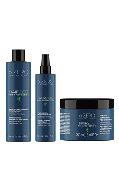 6.Zero HairZoe Restructuring Care Set: Shampoo 300 ml + Mask 250 ml + Restructuring Spray 150 ml