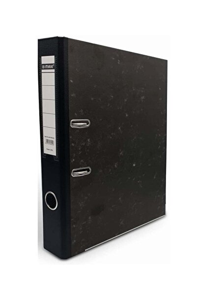 MAXİ Narrow Box Files – 10 Pieces – Black – 2 Inch Spine Width