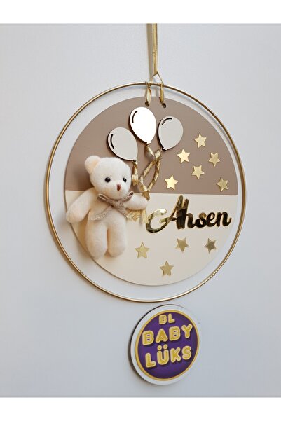 BL Baby Lüks Yuvarlak Bebek Kapı süsü, Hastane Süsü, İsimlik