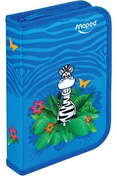 Maped Tattoo Jungle Pencil Case – Durable Fabric Design