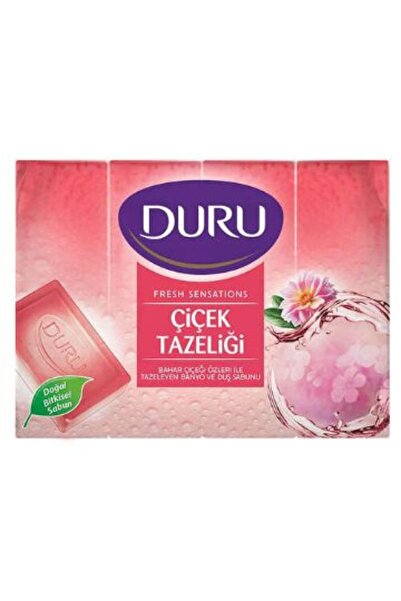 Duru Soap Shower Fresh Floral Freshness 4X150G 4 Pieces