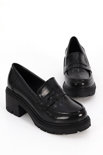 Mamito Ayakkabı JVL 706 Детайл на катарамата Лофер с ток