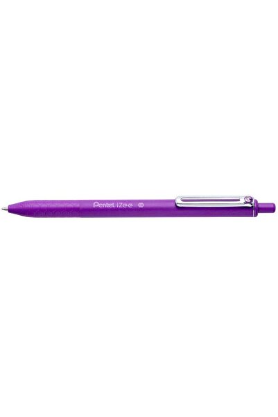 Pentel قلم حبر جاف قابل للسحب من iZee BX470-V - رأس 1 مم، حبر أرجواني