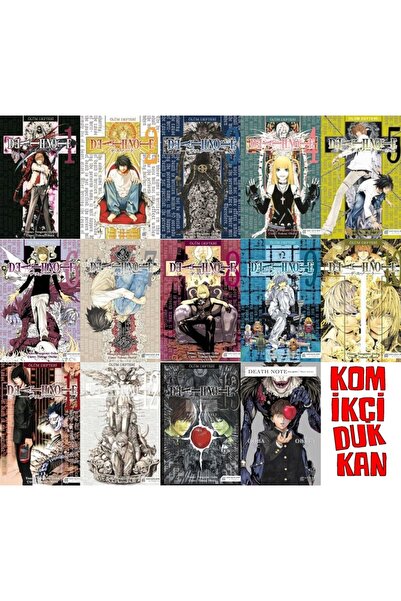 Akıl Çelen Kitaplar Death Note - Ölüm Defteri 1-2-3-4-5-6-7-8-9-10-11-12-13 +...