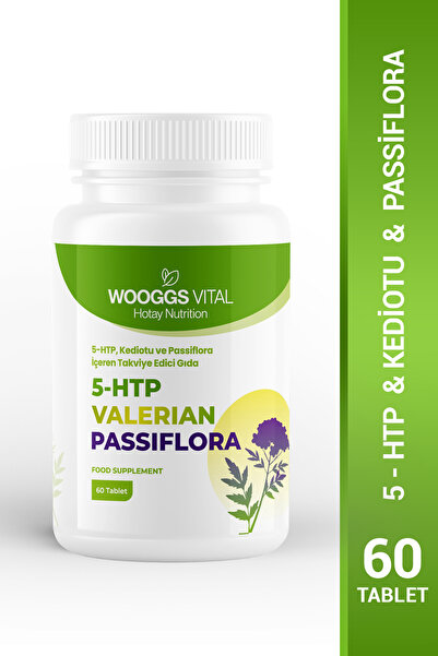 Hotay Nutrition Wooggs Vital مكمل غذائي يحتوي على 5-إتش تي بي، كيديوتو، والبا...