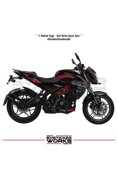ARONA BAJAJ NS200 Orta Şase Kaplama Modeli Punisher Desen